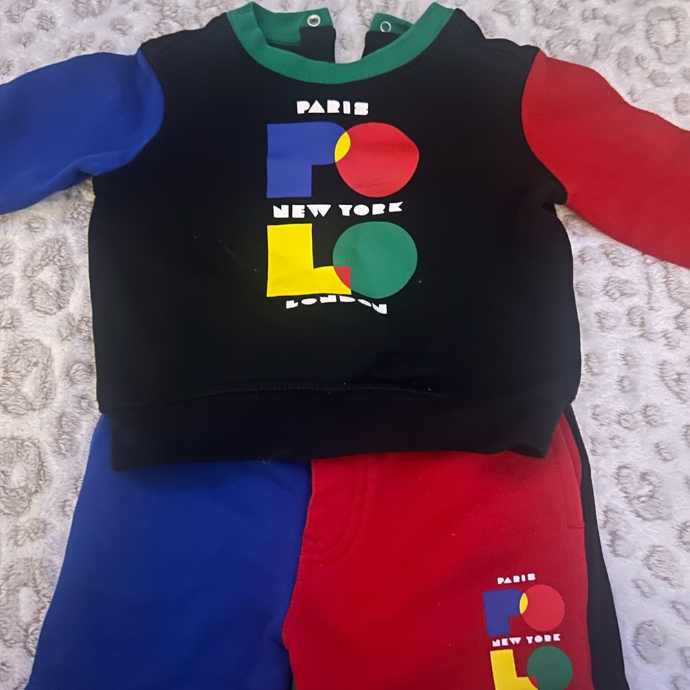 Polo by Ralph Lauren Kids Matching Set - Black, Red, Blue, Green